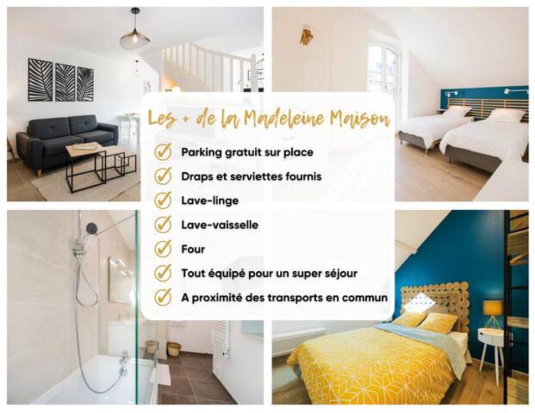 La Madeleine Maison *T3* Apartment Orléans Exterior photo